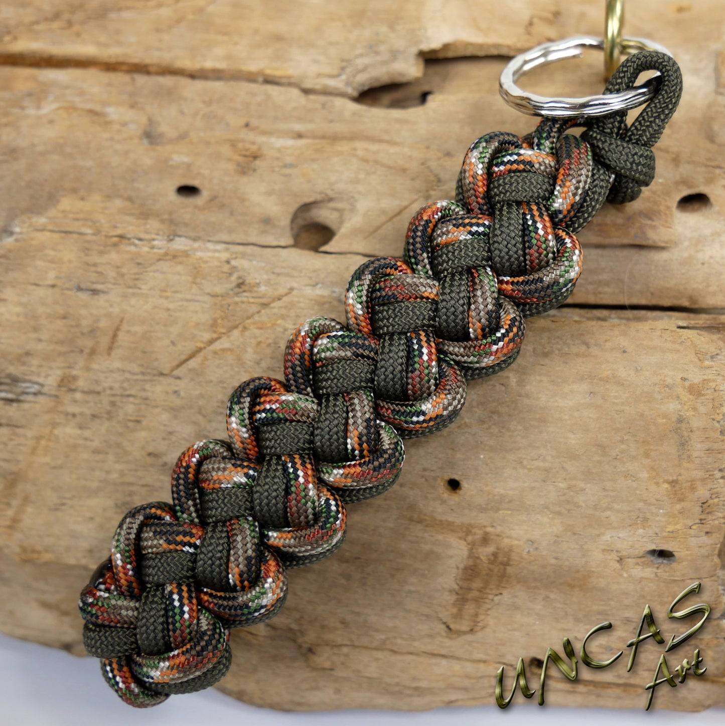 Paracord Schlüsselanhänger VIPER hidden camo - olive