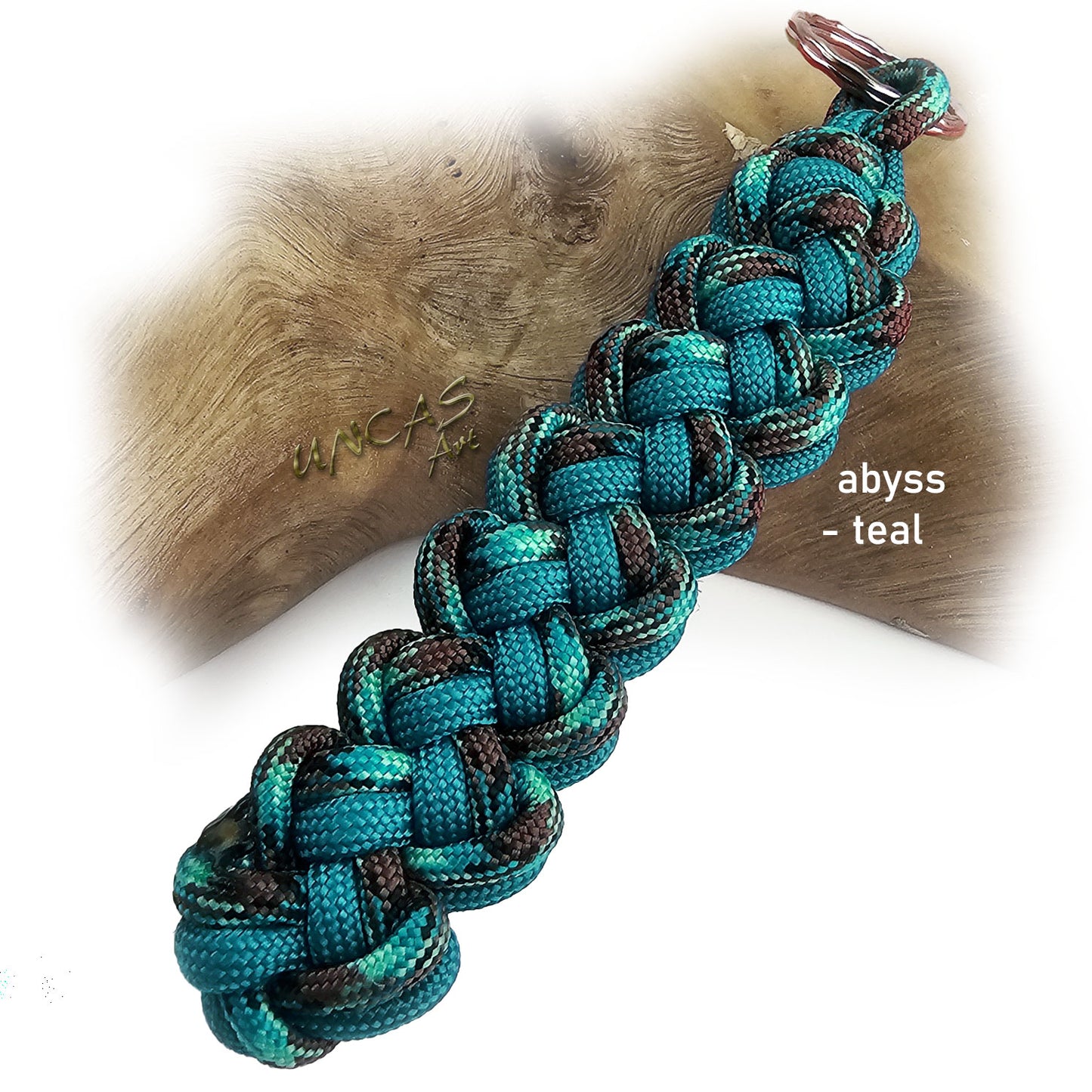 Paracord Schlüsselanhänger VIPER bunt - Wunschanfertigung