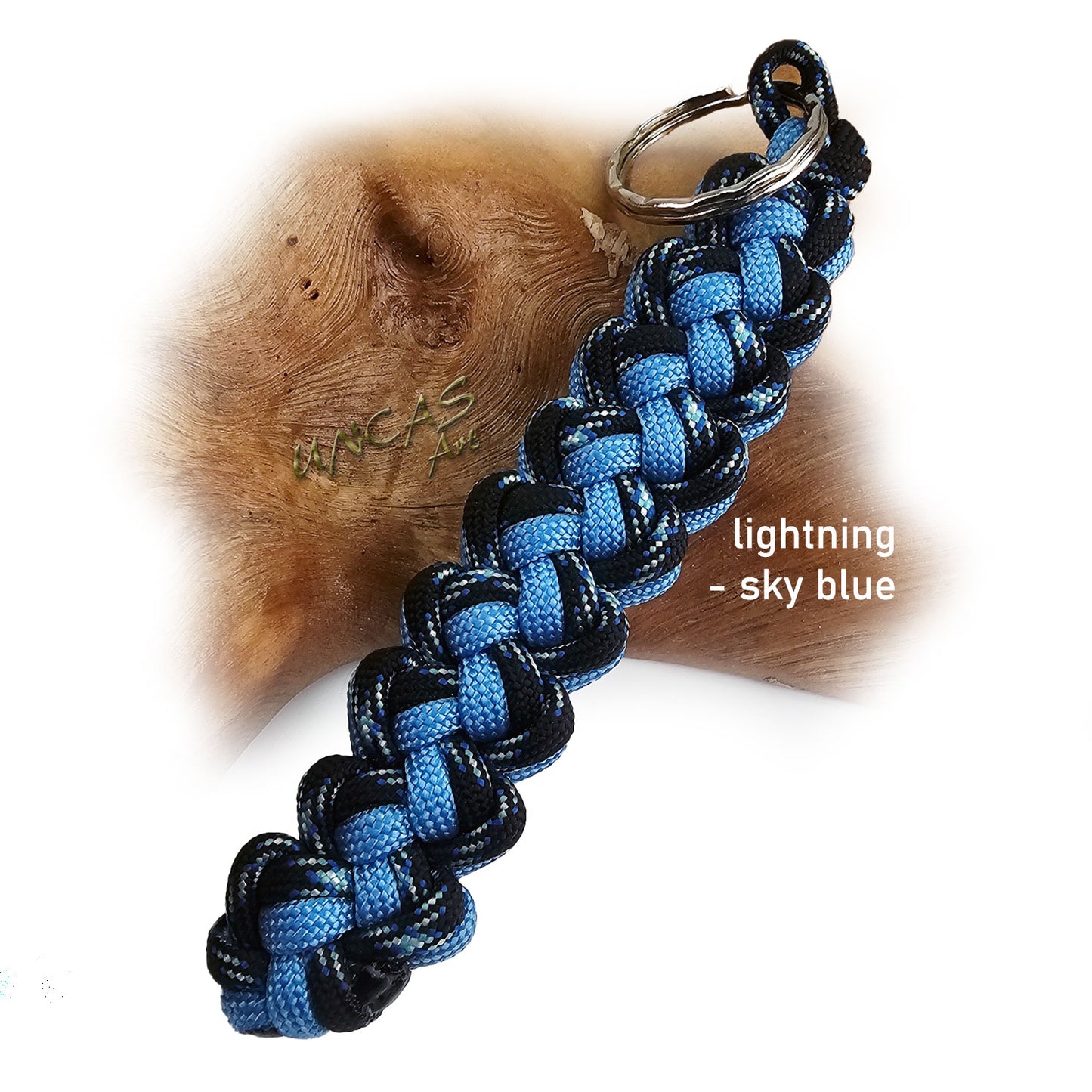 Paracord Schlüsselanhänger VIPER bunt - Wunschanfertigung