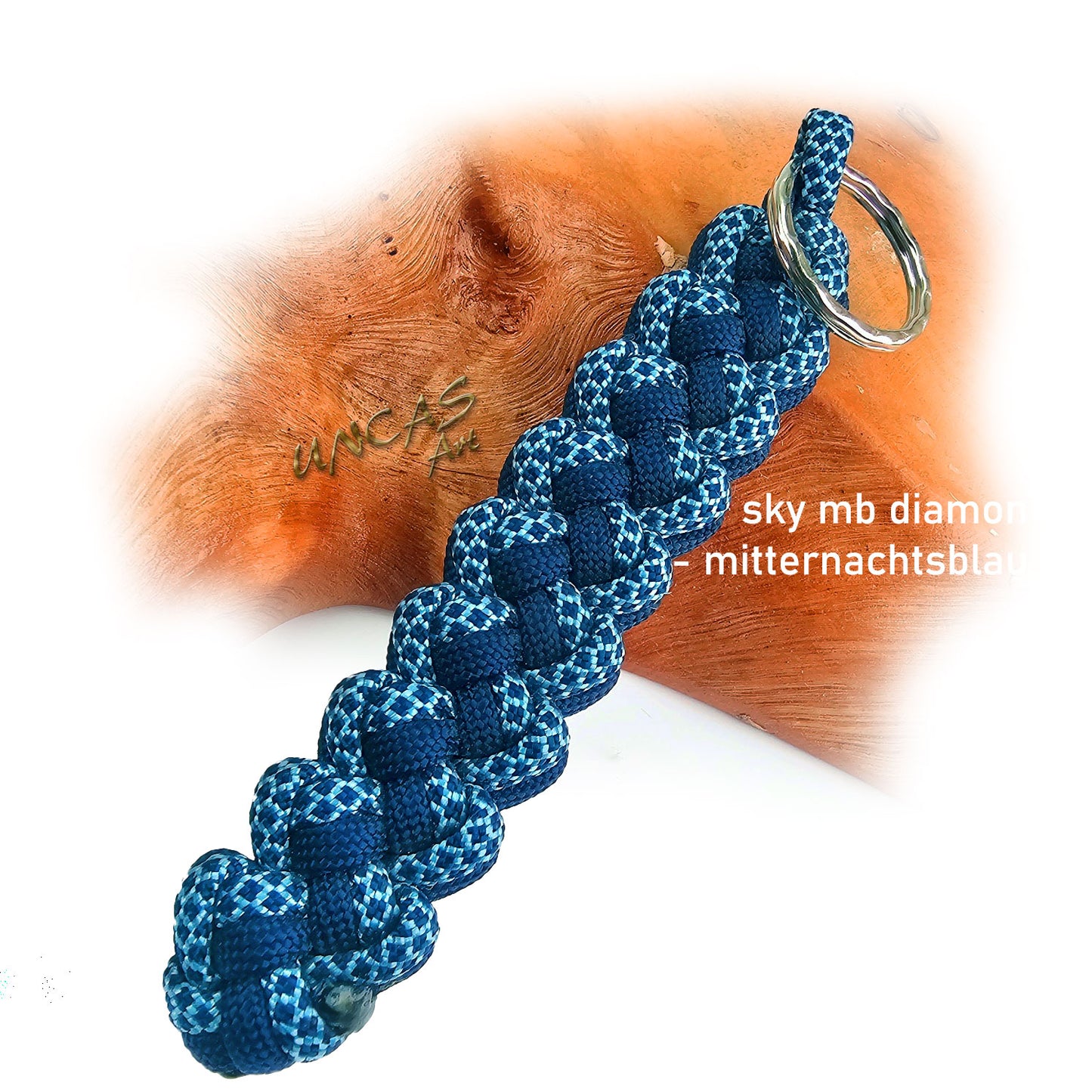 Paracord Schlüsselanhänger VIPER bunt - Wunschanfertigung