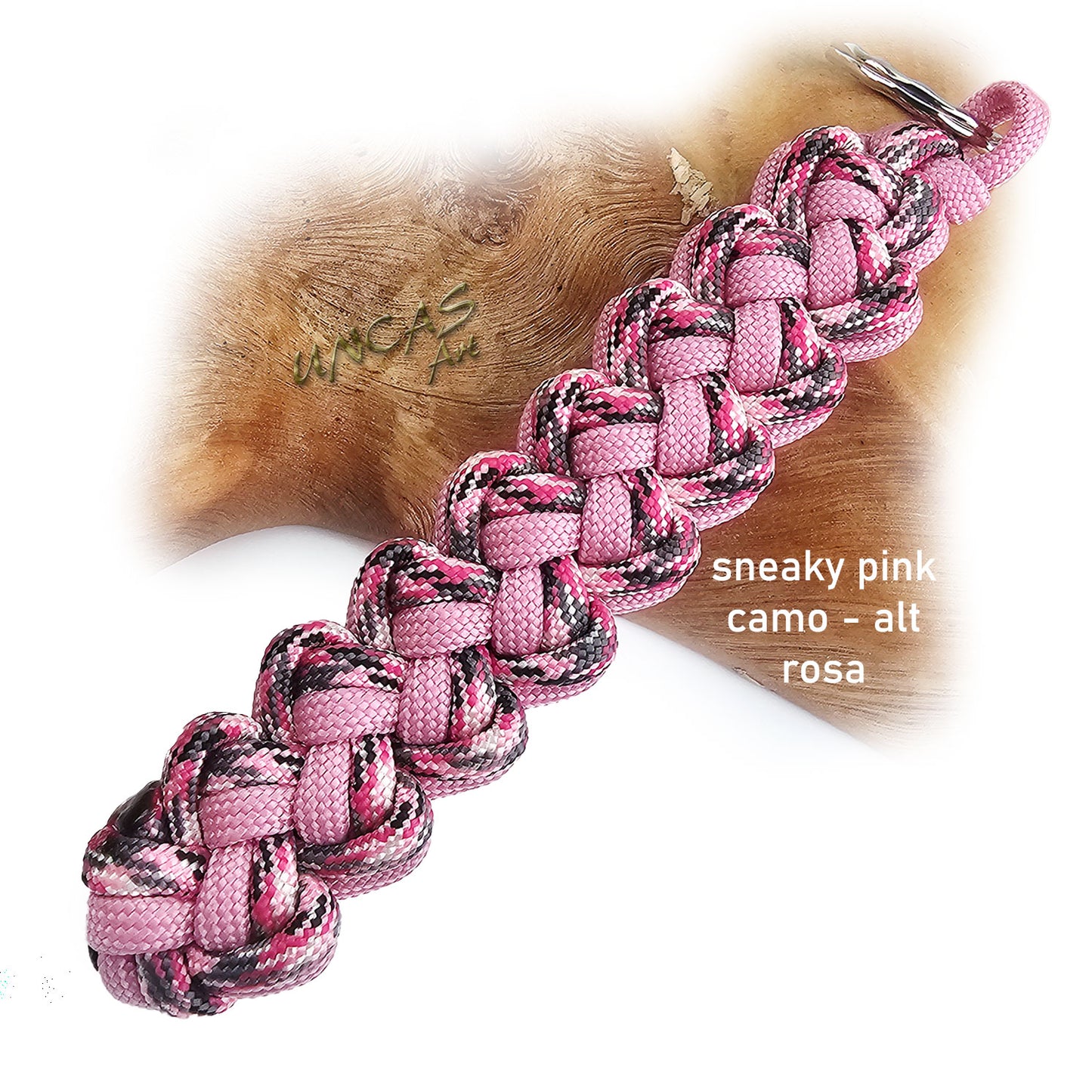 Paracord Schlüsselanhänger VIPER bunt - Wunschanfertigung