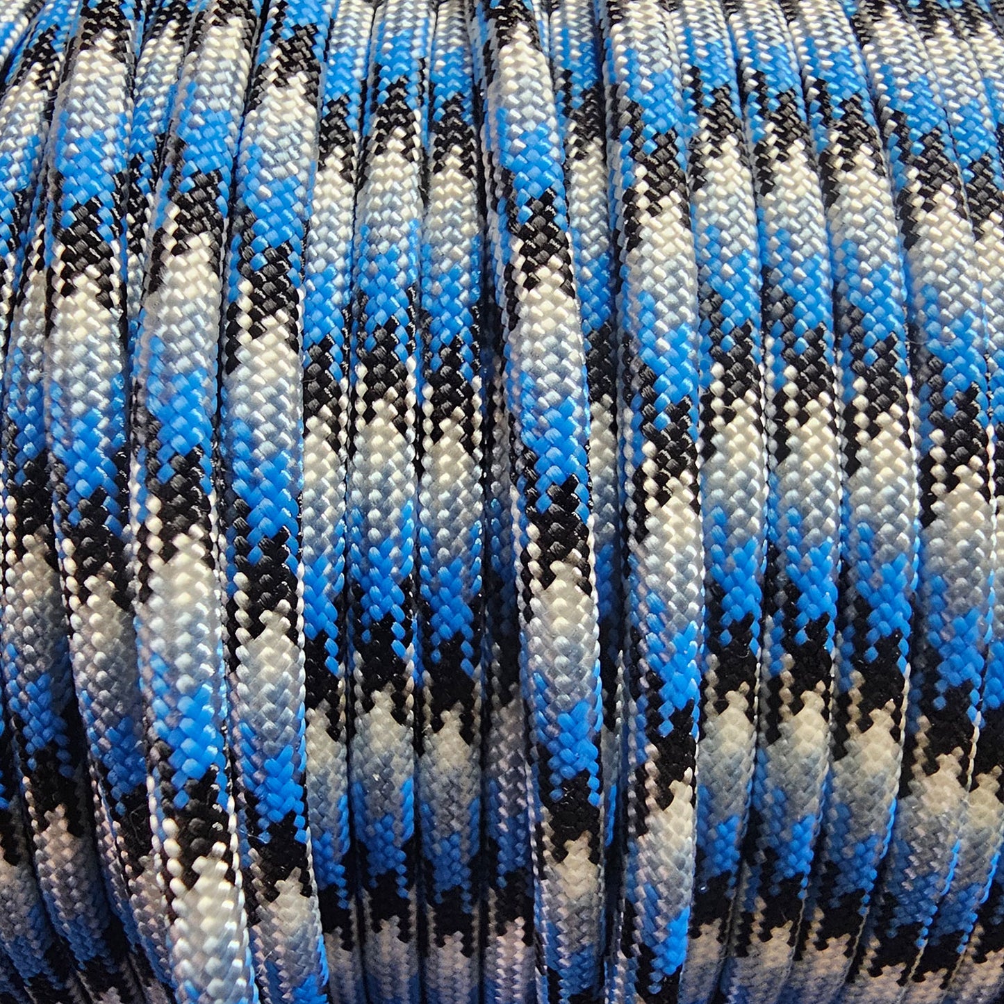 Paracord Seil 550 Typ 3 - blau camo