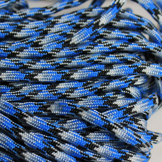 Paracord Seil 550 Typ 3 - blau camo