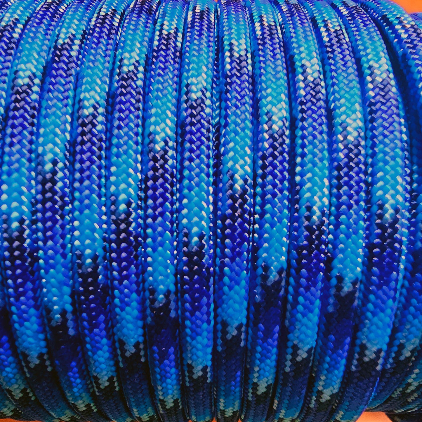 Paracord Seil 550 Typ 3 - blue flamme
