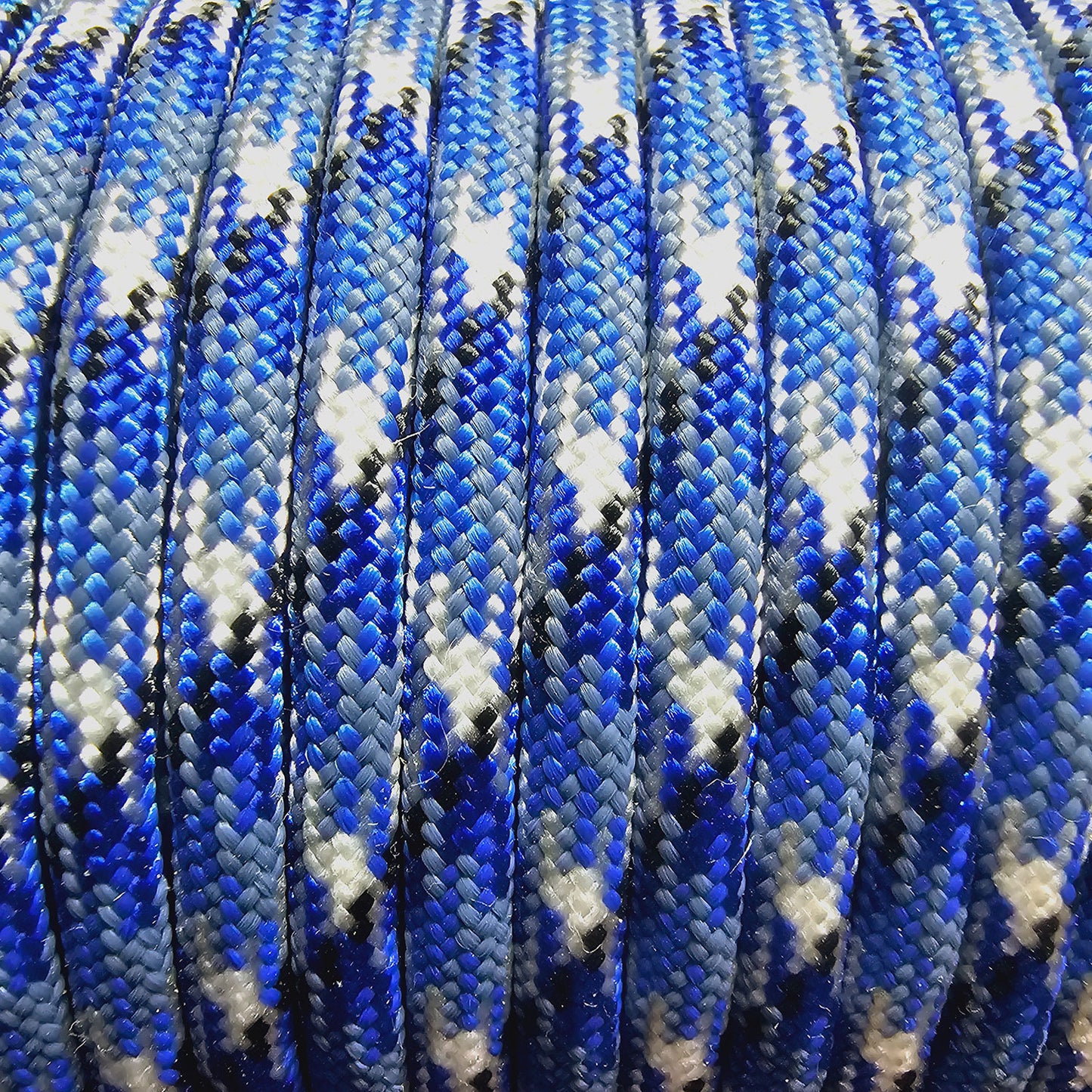 Paracord Seil 550 Typ 3 - bucky blau camo