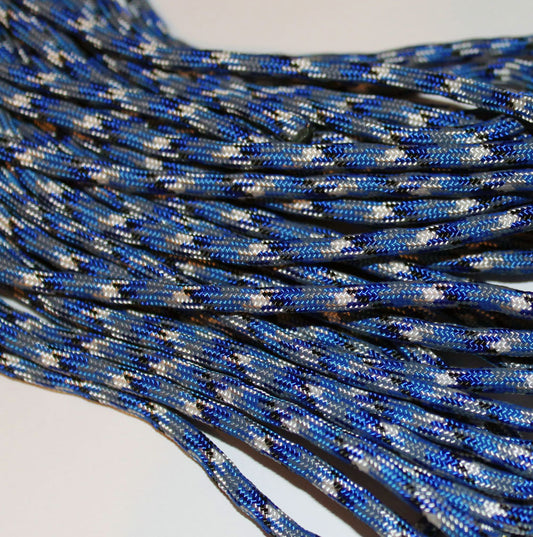 Paracord Seil 550 Typ 3 - bucky blau camo