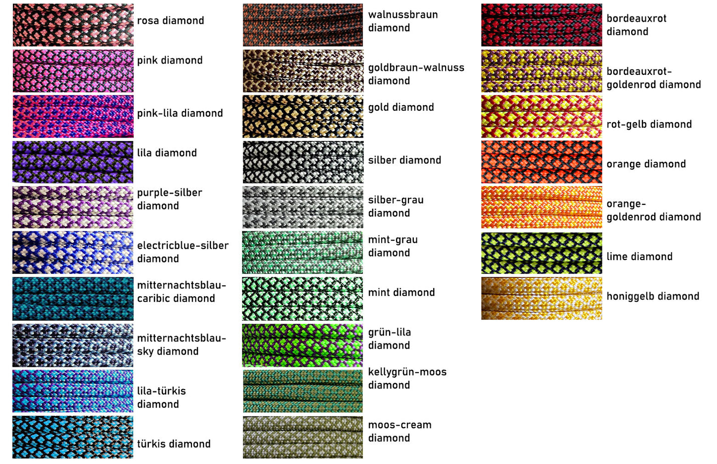 EM-Keramik Halsband Paracord CELTIC HEART & PAWS