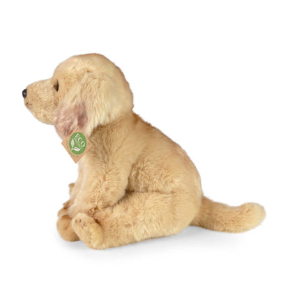 Labrador Retriever gelb 27 cm sitzend Kuscheltier Hund Plüschtier