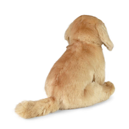 Labrador Retriever gelb 27 cm sitzend Kuscheltier Hund Plüschtier