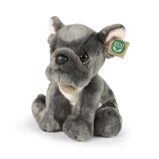 Französische Bulldogge 23 cm sitzend Kuscheltier Hund Plüschtier