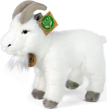 Ziege weiß Schneeziege Kuscheltier Plüschtier 22 cm