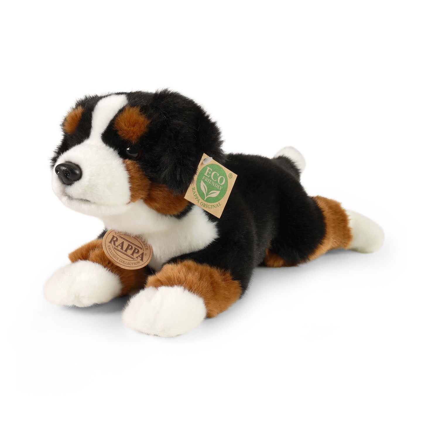 Berner Sennenhund liegend 30 cm Kuscheltier Hund Plüschtier