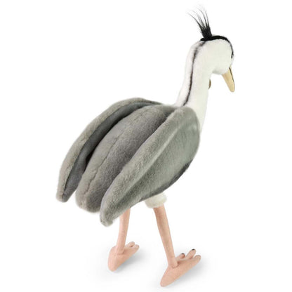 Reiher Fischreiher stehend 39 cm Kuscheltier Vogel Plüschtier