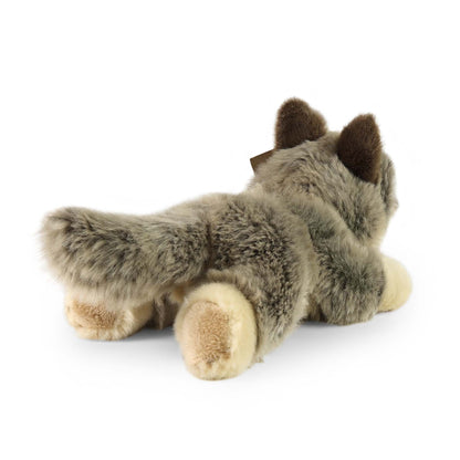 Wolf 22 cm liegend Kuscheltier Plüschtier