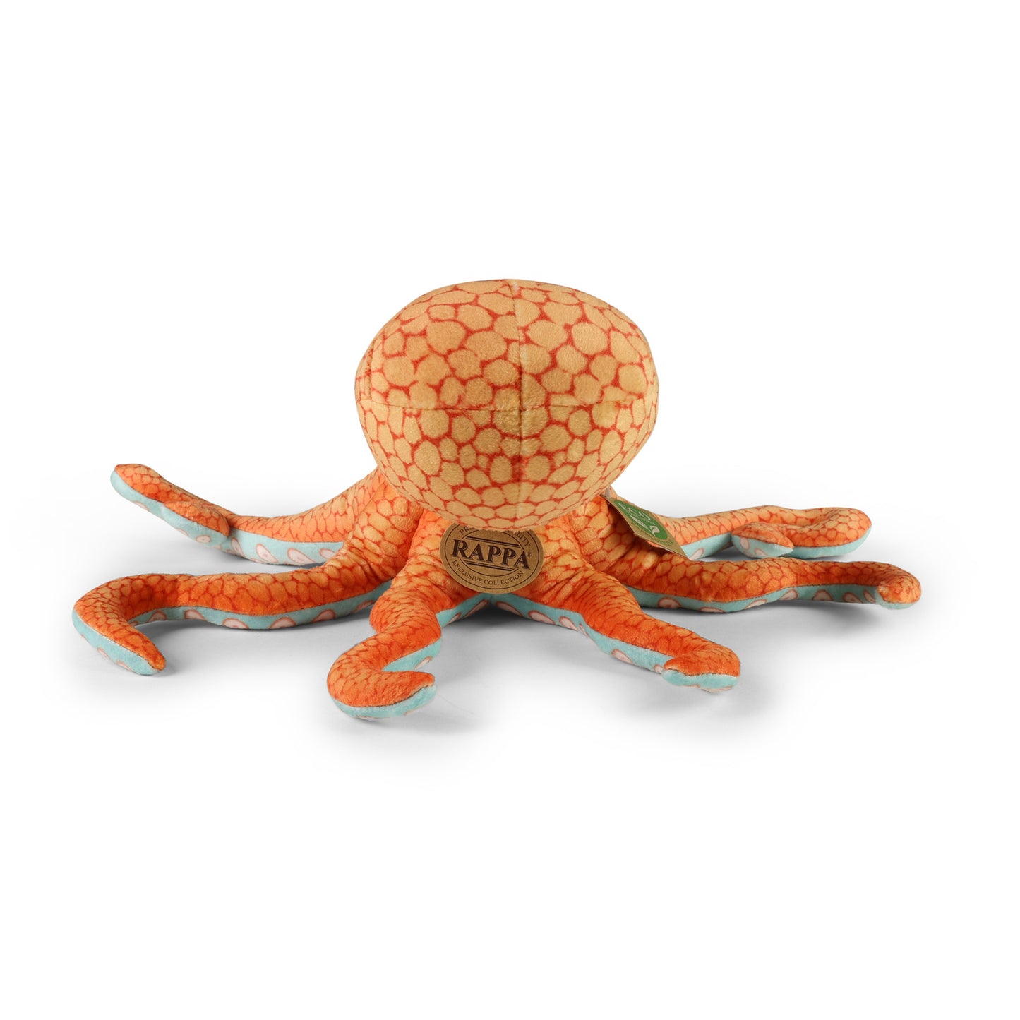 Octopus Tintenfisch orande Kuscheltier Plüschtier 36 cm