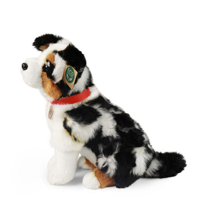 Australian Shepherd 28 cm sitzend Merle Kuscheltier Hund Plüschtier