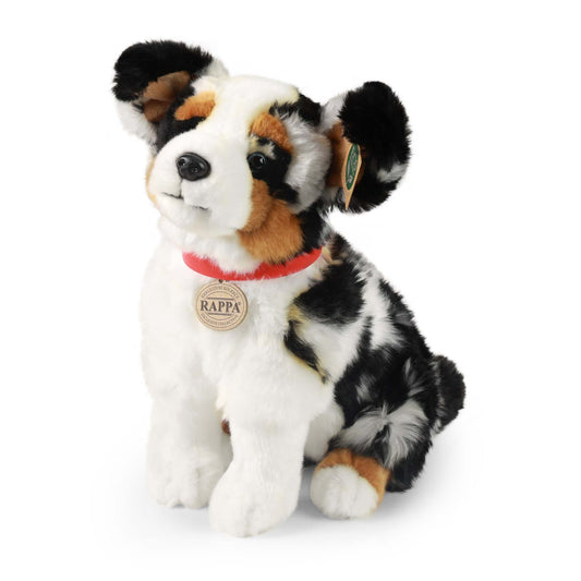 Australian Shepherd 28 cm sitzend Merle Kuscheltier Hund Plüschtier
