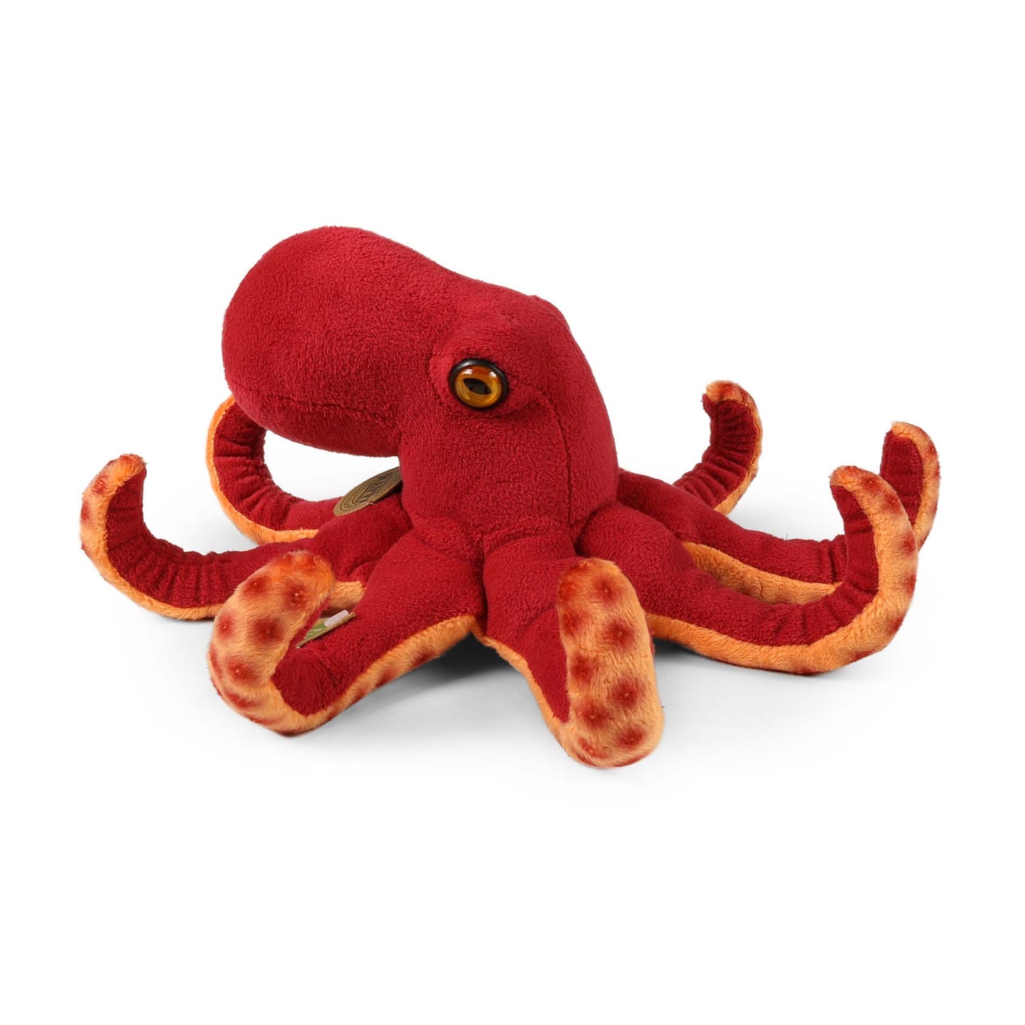 Octopus Tintenfisch rot Kuscheltier Plüschtier 26 cm