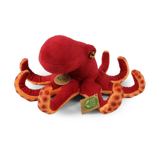 Octopus Tintenfisch rot Kuscheltier Plüschtier 26 cm