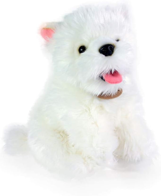 West Hightland White Terrier 20 cm sitzend Kuscheltier Hund Plüschtier