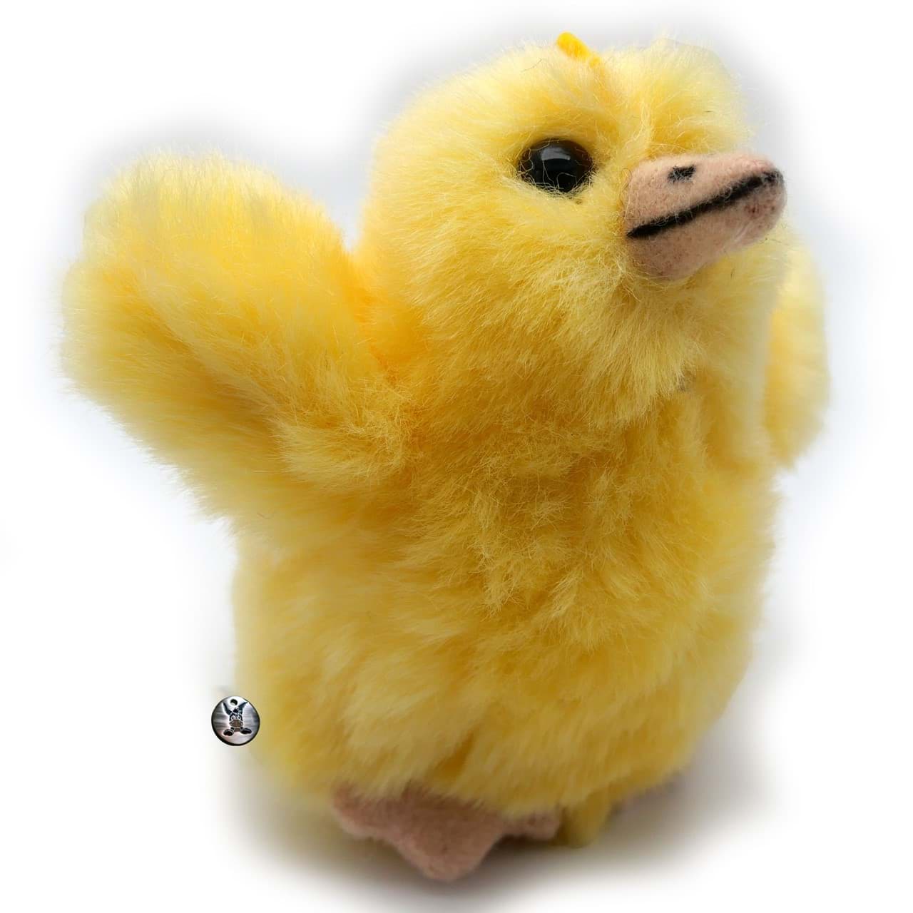 Küken Kuscheltier Plüschküken Huhn Hahn Vogel Plüsch FRIDOLIN