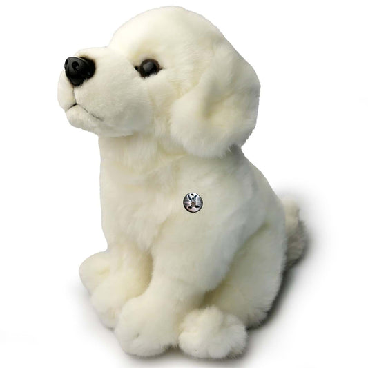 Pyrenäenberghund Kuscheltier Hund Retriever weiß Plüschtier AYLA