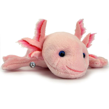 Axolotl Kuscheltier rosa Schwanzlurch Amphibie Plüschtier PUNKIE
