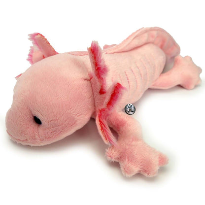 Axolotl Kuscheltier rosa Schwanzlurch Amphibie Plüschtier PUNKIE