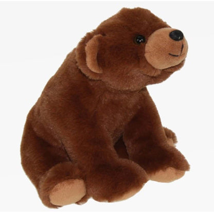 Braunbär Kuscheltier Grizzly Bär Teddy sitzend Plüsch BRUNO