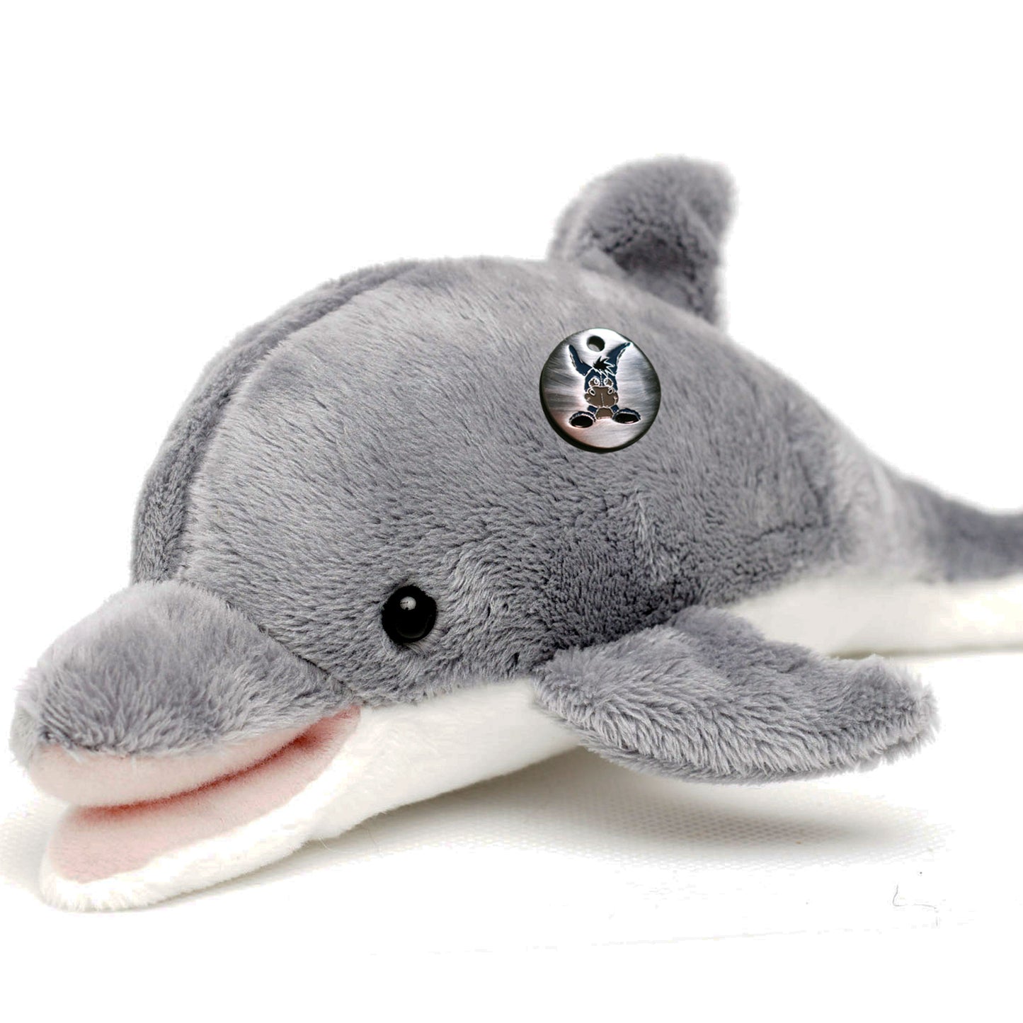 Delfin Kuscheltier Dolphin grau 26 cm Plüschtier LOOPY