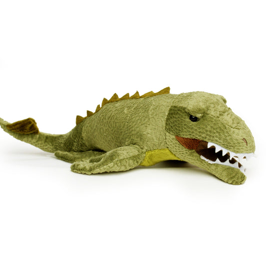 Dinosaurier Mosasaurus Kuscheltier grün Meeresechse MURPHY