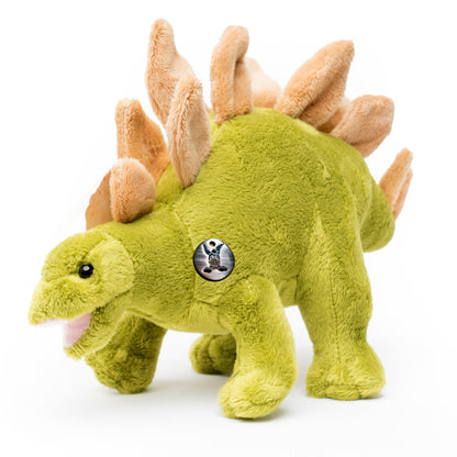 Dinosaurier Stegosaurus Kuscheltier grün 33 cm Plüschtier AMATUS