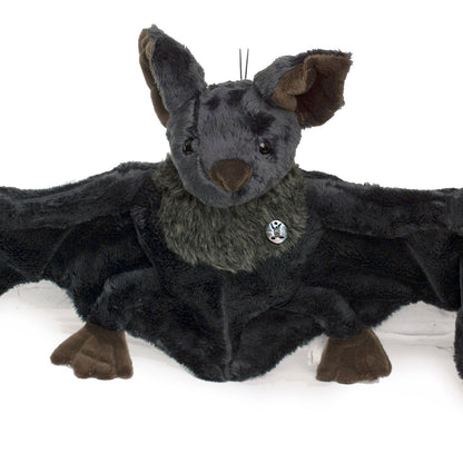 Fledermaus Kuscheltier dunkelgrau XXL Plüschtier BETTY