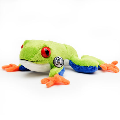 Frosch Kuscheltier Pfeilgiftfrosch Rotaugenlaubfrosch BANJO