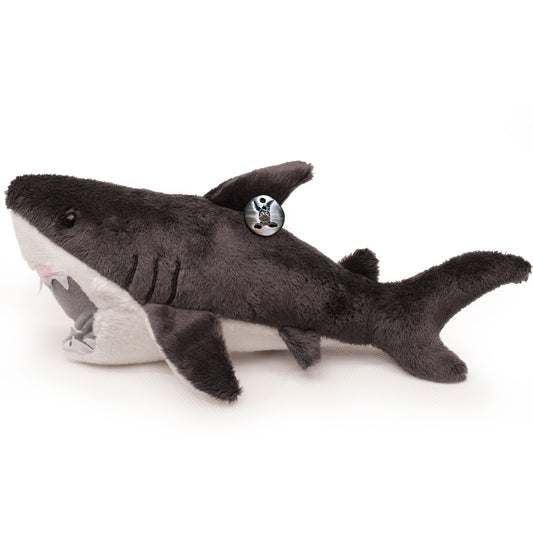 Hai Kuscheltier Fisch Shark dunkelgrau Plüschtier MORIA
