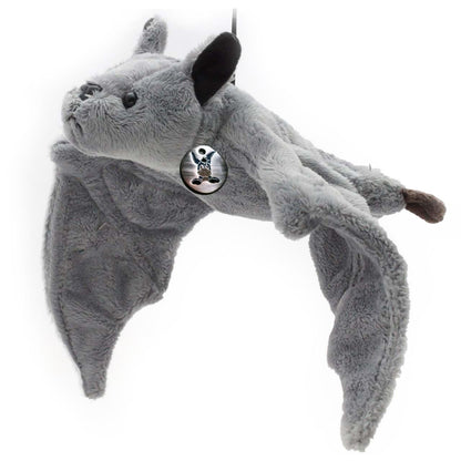 Fledermaus Kuscheltier grau Fransenfledermaus Plüsch DORA