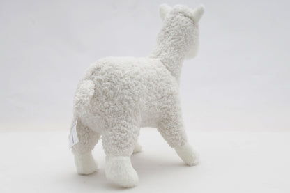Lama Alpaka Kuscheltier weiß Plüschtier 20 cm KARMA