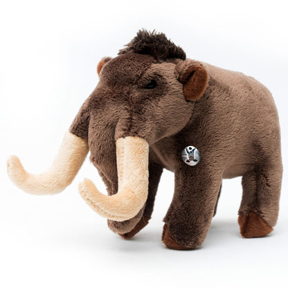 Mammut Kuscheltier dunkelbraun Plüsch Urzeitelefant ETHAN