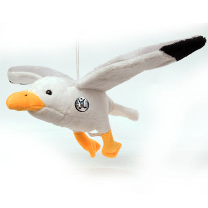 Möwe Kuscheltier Vogel Silbermöwe Mittelmeermöwe Plüsch BADOS