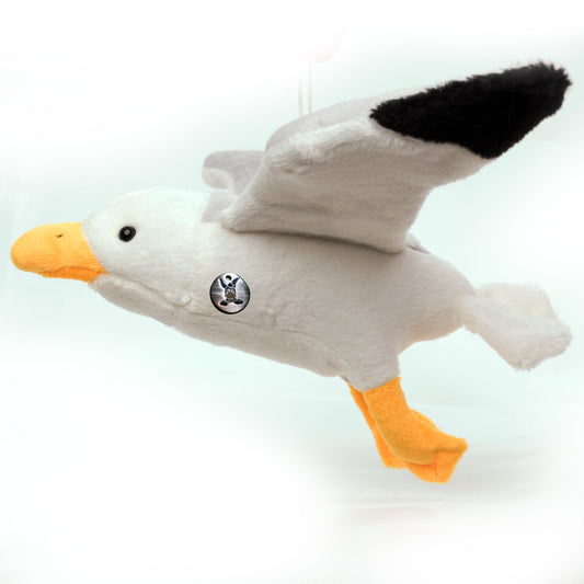 Möwe Kuscheltier Vogel Silbermöwe Mittelmeermöwe Plüsch BADOS