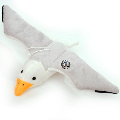 Möwe Kuscheltier Vogel Silbermöwe Mittelmeermöwe Plüsch BADOS