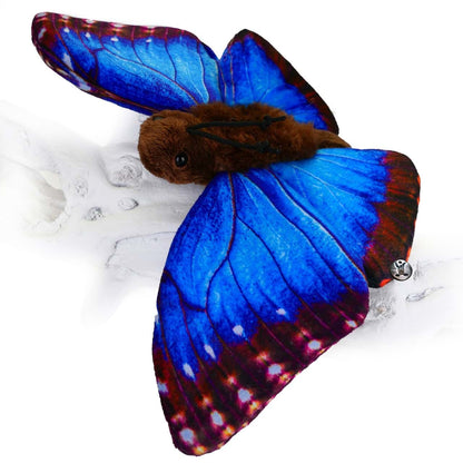 Schmetterling Kuscheltier Blauer Morphofalter Insekt MORRIS