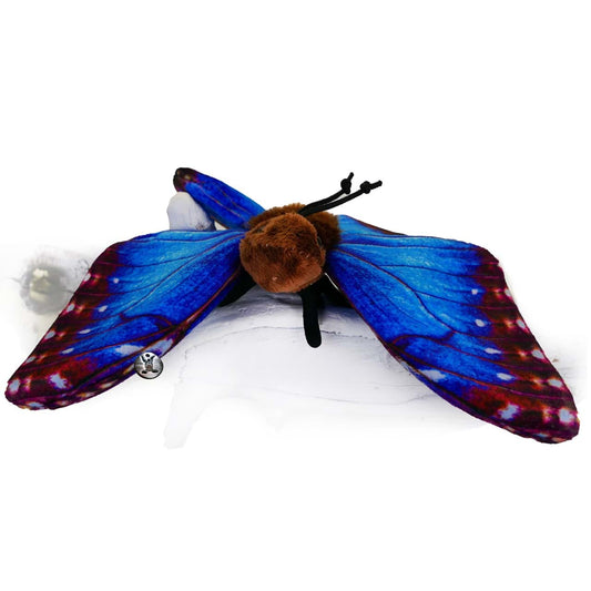 Schmetterling Kuscheltier Blauer Morphofalter Insekt MORRIS