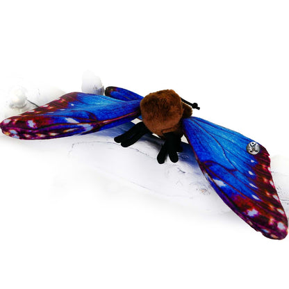 Schmetterling Kuscheltier Blauer Morphofalter Insekt MORRIS