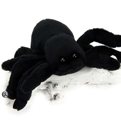 Spinne Kuscheltier Vogelspinne schwarz Plüschtier TARANTULA