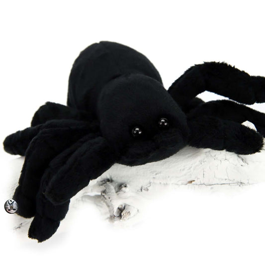 Spinne Kuscheltier Vogelspinne schwarz Plüschtier TARANTULA