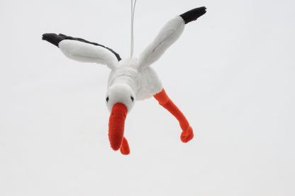 Storch Kuscheltier Vogel Klapperstorch Weißstorch Plüsch FLAPS