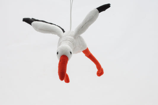 Storch Kuscheltier Vogel Klapperstorch Weißstorch Plüsch FLAPS