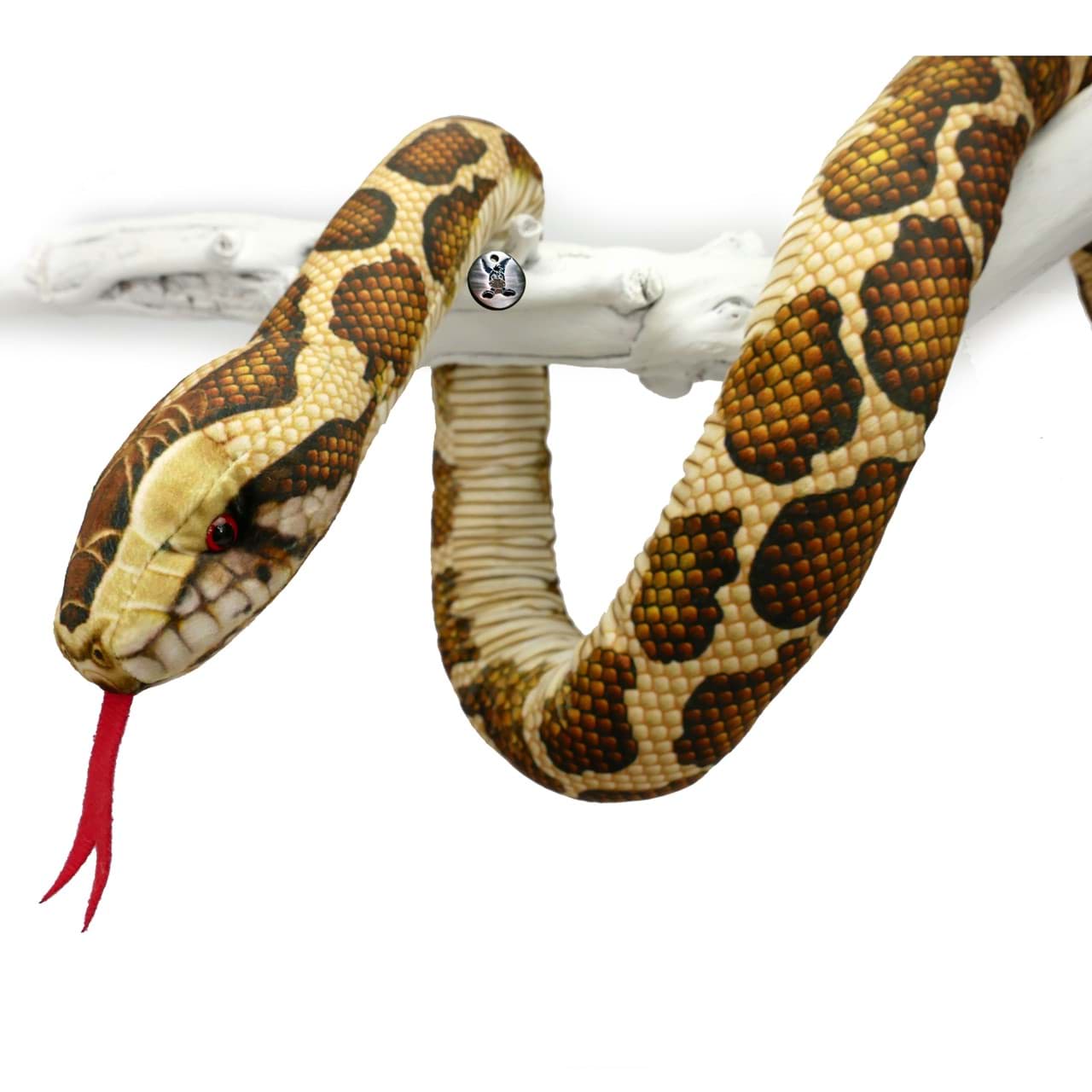 Tigerpython 100cm Kuscheltier Schlange Python Plüsch NADZL