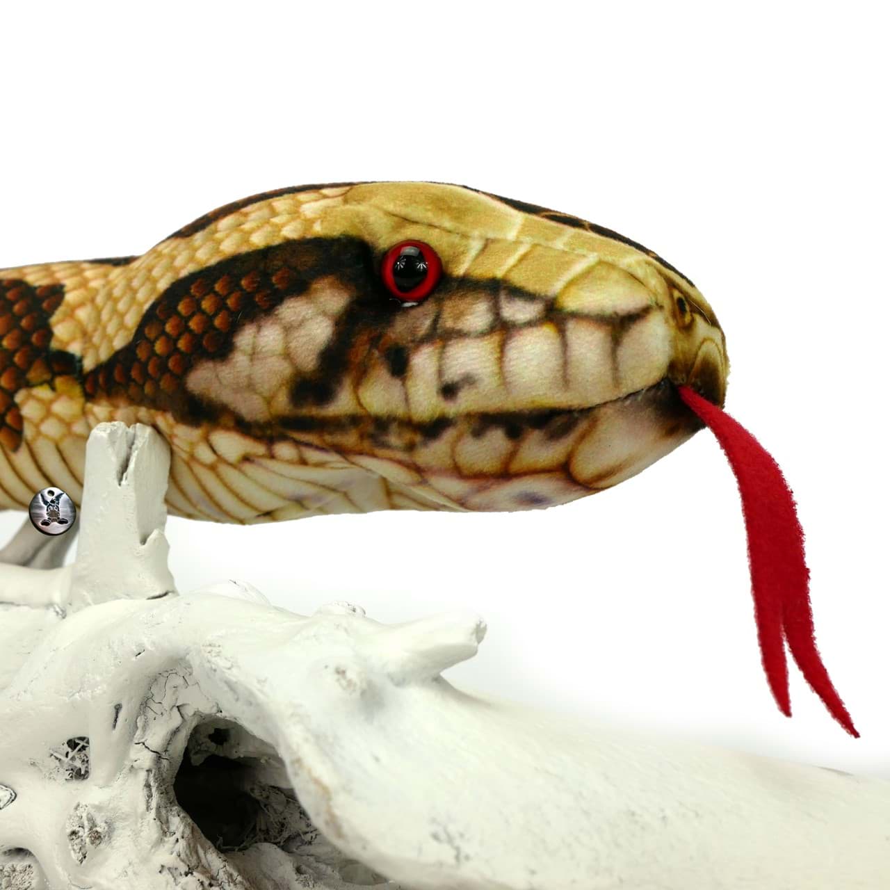 Tigerpython 100cm Kuscheltier Schlange Python Plüsch NADZL